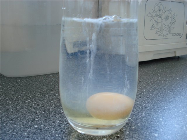 Яйцо поместить в воду. Яйцо в стакане с водой.
